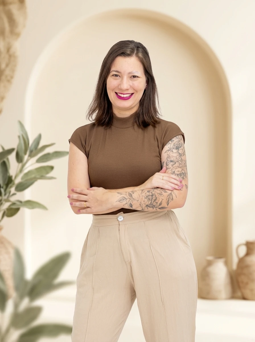 Larissa Battistella, fundadora da EstéticaMente